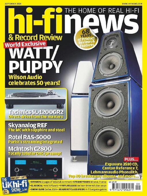 Title details for Hi Fi News by AV Tech Media Ltd - Available